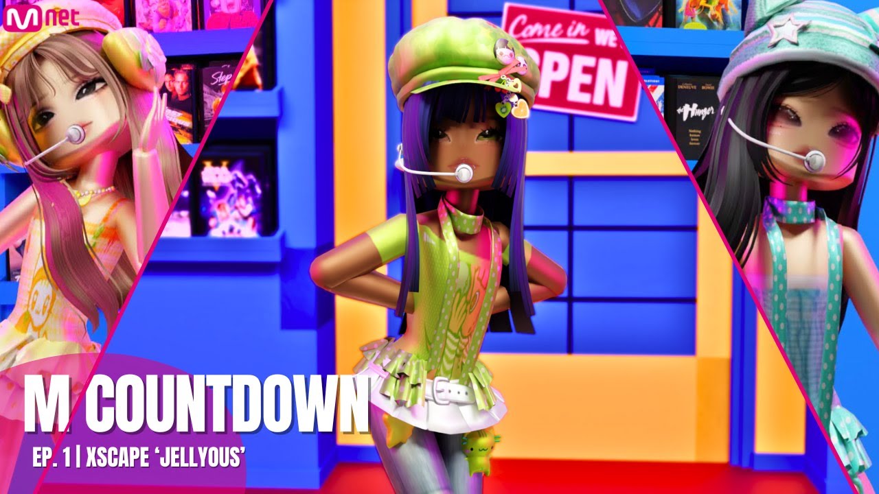 [XSCAPE - JELLYOUS] DEBUT STAGE | MCOUNTDOWN 251013 | ROBLOX KPOP