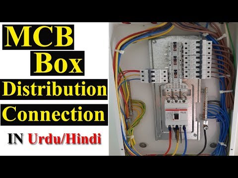 Legrand MCB Distribution Box Connections In Hindi | 3 Phase Distribution Board Wiring | MCB Wiring |