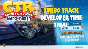 CTR Turbo Track Developer Time Trial