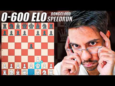 BONGCLOUD SPEEDRUN EPISODE 1 | Chess Rating Climb 400 to 607