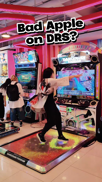 Bad Apple on a #dancegame?!🍎 #dancerush_stardom #touhou #rhythmgame #whatif #เต้นกับshorts #style