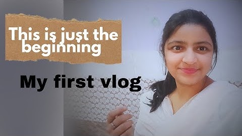 Finally Started! 💛My First Vlog Journey 🚀 #vlog 