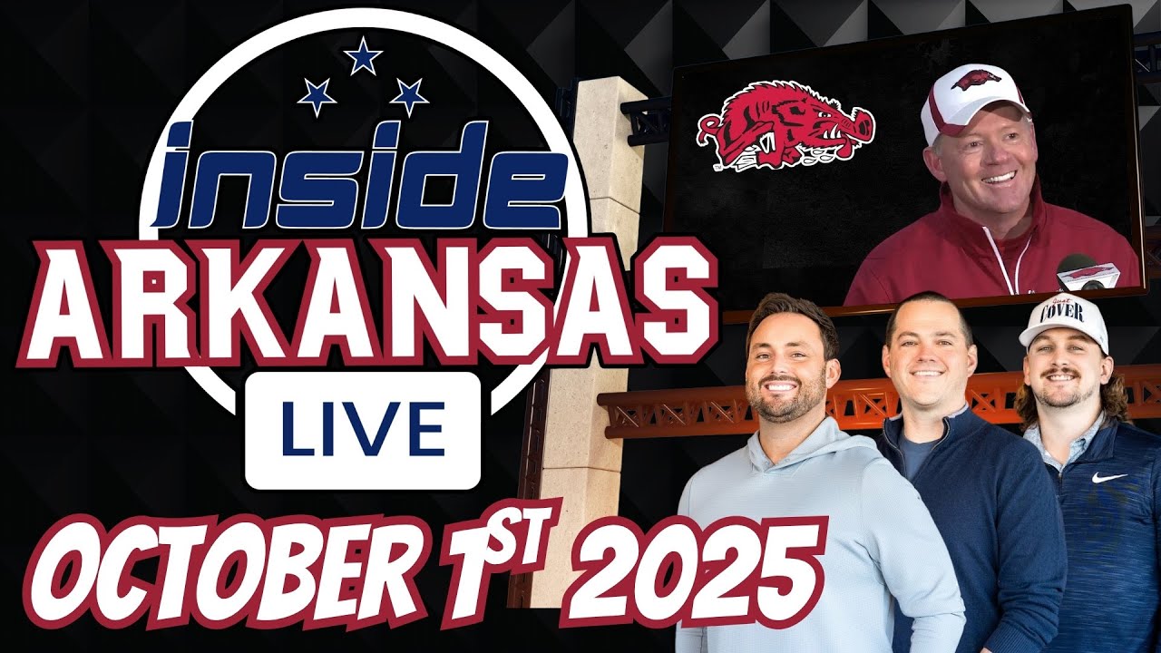 INSIDE ARKANSAS LIVE! | Petrino Addresses Team | October 1st 2025
