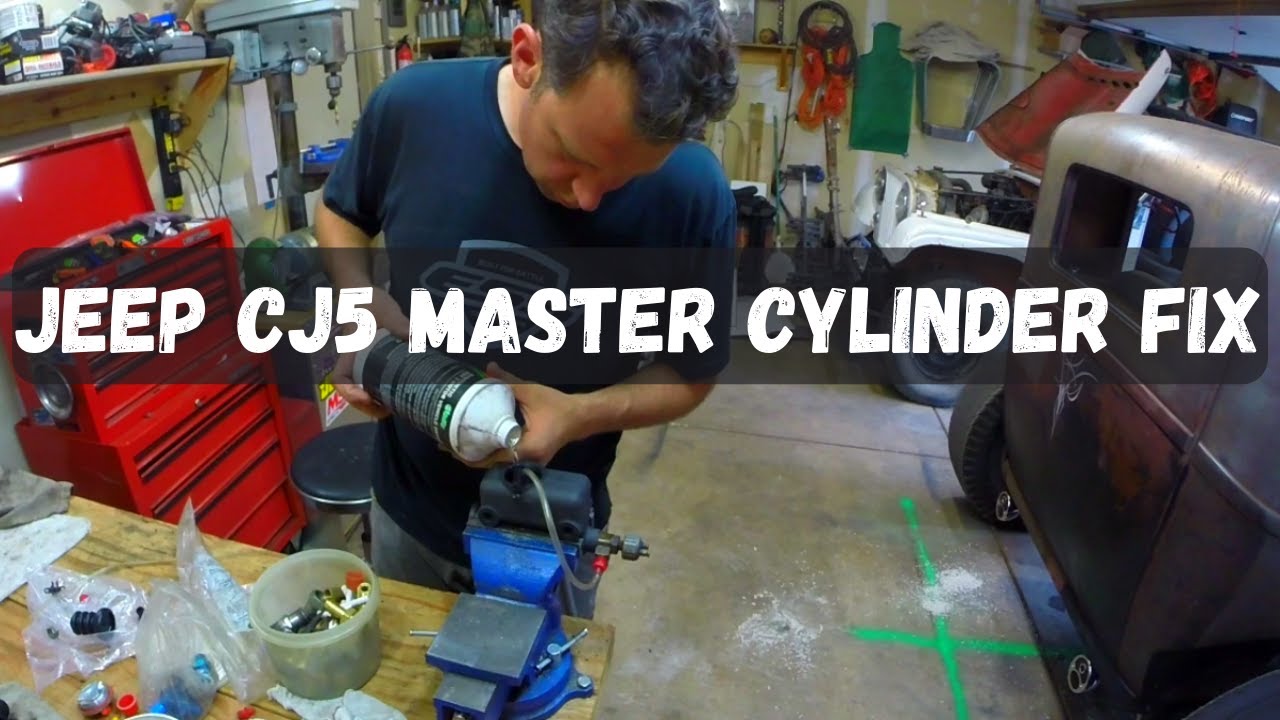 Willys Jeep CJ5 Master Cylinder Replacement. BHG Ep 55 YouTube