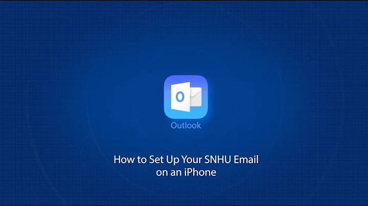 How to Set Up Your SNHU Email on an iPhone