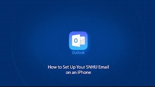 How to Set Up Your SNHU Email on an iPhone