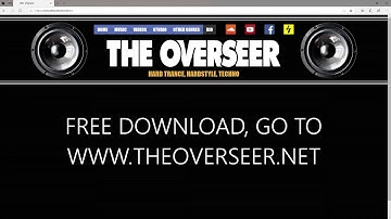 The Overseer - The Overseer (FREE  REVERSE BASS HARDSTYLE TRACK)