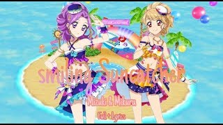 Aikatsu! Smiling Suncatcher - Mizuki & Mikuru WM (Full   Lyrics)