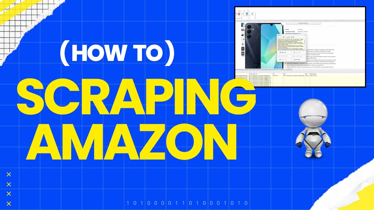 How to Scrape Amazon Product Data with WebHarvy? - YouTube