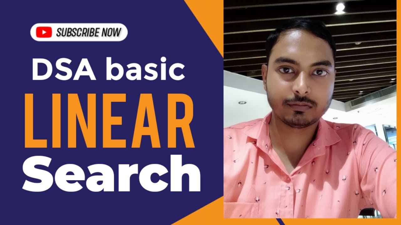 linear search | DSA basic | Student technique - YouTube