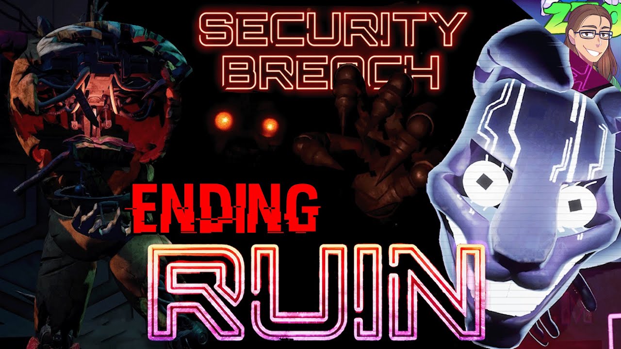 IS THAT THE MIMIC!? || Security Breach RUIN DLC - ENDING - YouTube
