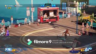 partido aaron gordon zach lavine vs glen rice y isiah thomas  nba 2k playgrounds 2 ps4