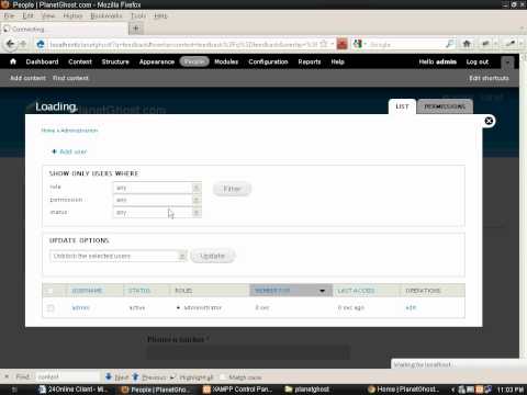 add users drupal7