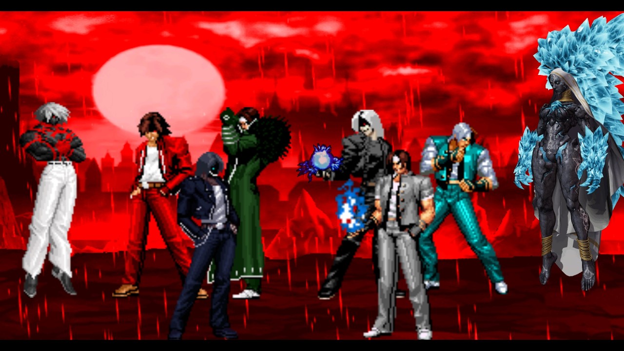 KOF Random Flash Kyo Clone Team (me) vs Time Paradox Bosses Team