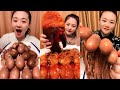 Chinese Mukbang ASMR Spicy Seafood(Octopus, Oyster, Gaint Lobster Tail,King Crabs）Eating Show 409
