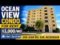 $3,000/Mo San Juan del Sur Oceanfront Apartment | 3 Bed | 3.5 Bath #Shorts