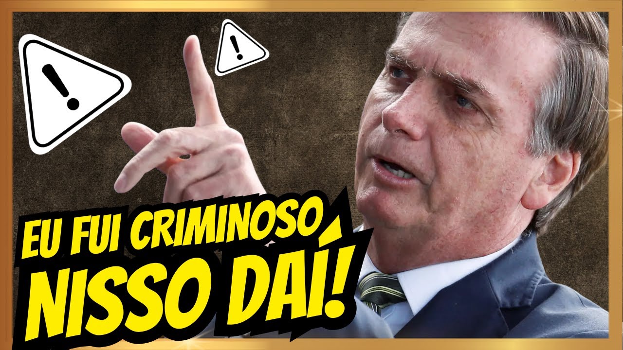 CONFISSÃO DE CRIME de Bolsonaro faz com que NOVO PROCESSO seja aberto contra ele – MAIS CADEIA!