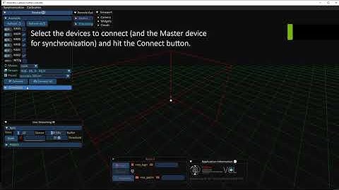 VCL3D-VolCap: Initialization and device connection