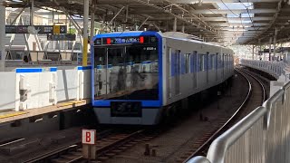 都営三田線6500形6501F 多摩川駅発車シーン