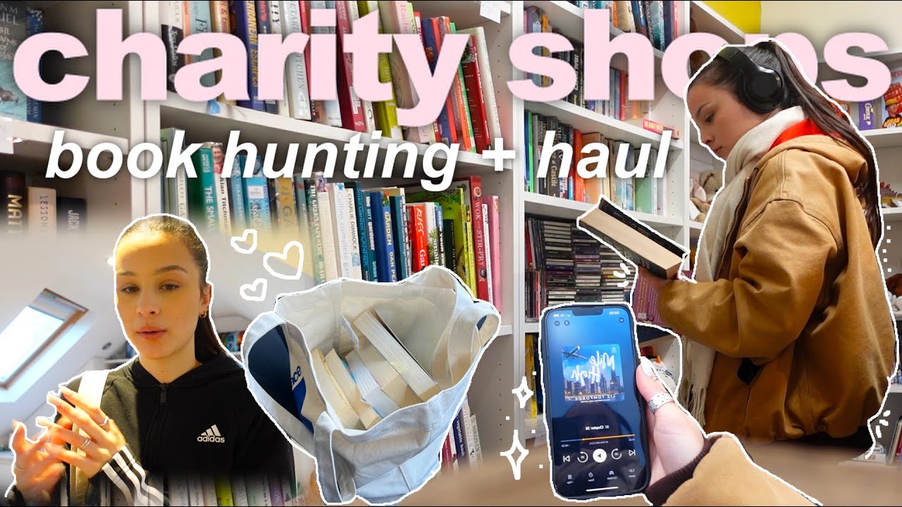Поиск книг в благотворительных магазинах 🏷🔎 + книжный рывок! 📚
