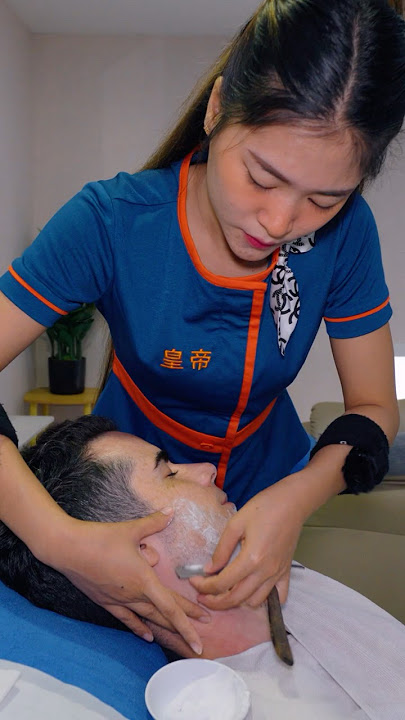 ASMR: Top Class Pattaya Barbershop Full Service Massage! #shorts