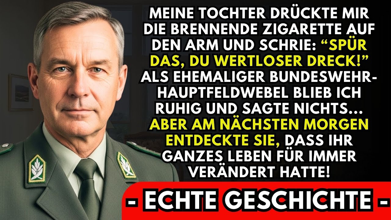 Ich saß in meinem Sessel und las die Zeitung, als meine Tochter wutentbrannt hereinstürmte. Ihr Arbeitslosengeld war abgelehnt worden, und sie ließ ihren ganzen Frust an mir aus–aber ich hätte nie...