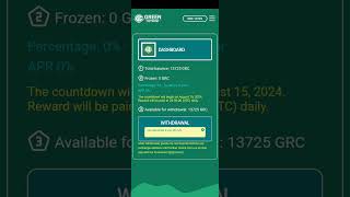 Green Network Airdrop Update  (GRC)