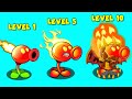 PvZ2 Discovery - Every Plant LOW vs MID vs MAX Level - Who is Best ?