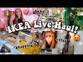 IKEA Live Haul!🛒Shoppingvlog💗*mit meiner Schwester😍 | kathie