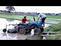 (Amazing Tractor Driving Skill)- Máy cày liều mạng qua cầu khỉ và cái kết