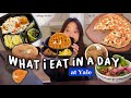 What i eat in a day at yale still covid college dining hall meals togo