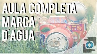 Como inserir marca d´água nas suas fotos - Aula Completa - By Simxer screenshot 2