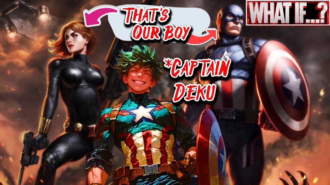 What if Deku was Son of Captain America and Black Widow Movie