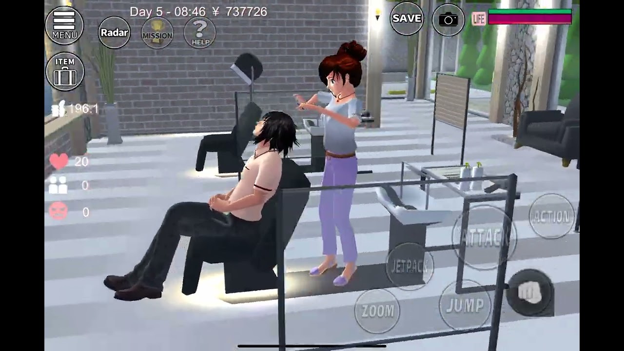 挑戰去理髮店剪頭髮