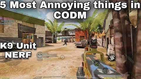 5 Most annoying things in CODM | Happy Gamer