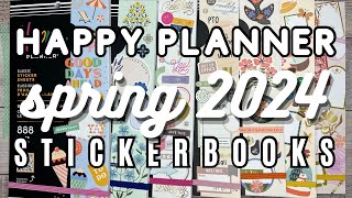 SPRING 2024 HAPPY PLANNER | Stickerbook Flip Thrus