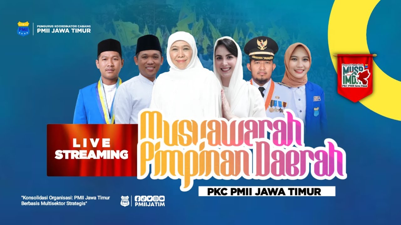 [LIVE] OPENING CEREMONY MUSPIMDA PKC PMII JAWA TIMUR 2024