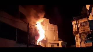 INNALILLAHI. kebakaran terjadi di keuramat dalam kota sigli, Toko emas kota sigli panik