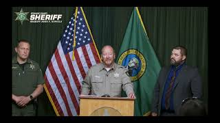 Press Conference: Investigators Arrest Old Trails Fire Arson Suspect