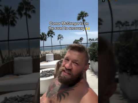 Conor's mentality is still in the fighting game πͺ