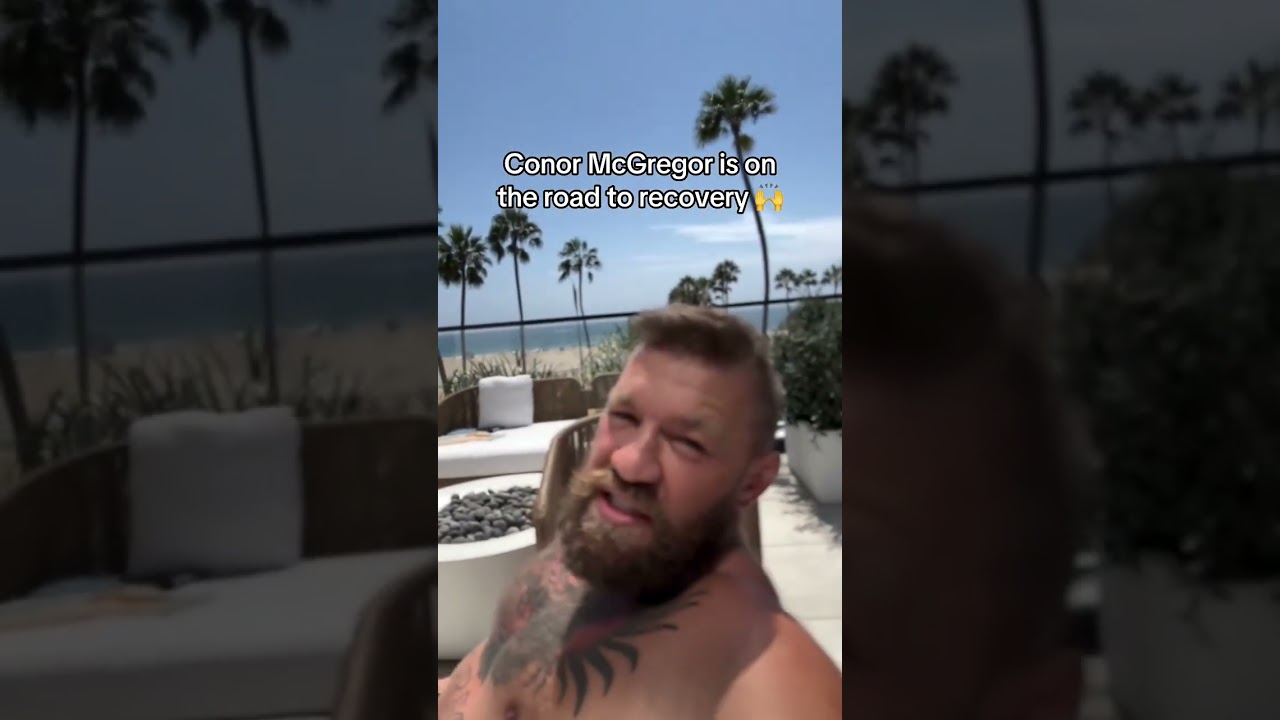 Conor's mentality is still in the fighting game 💪