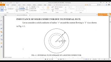 Calculate flux linkages inside the conductor (Internal Flux)