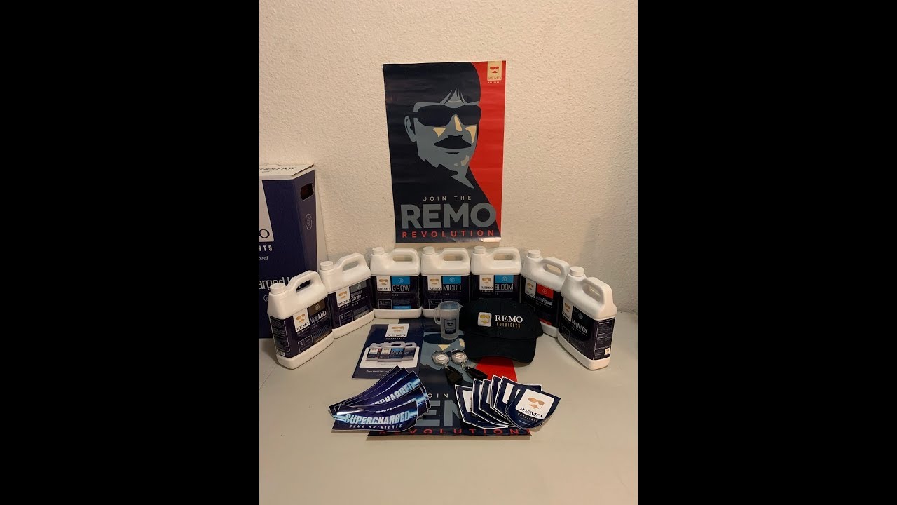 Remo Nutrients Supercharged Kit Unboxing! (Grow to bloom complete nutrient system)