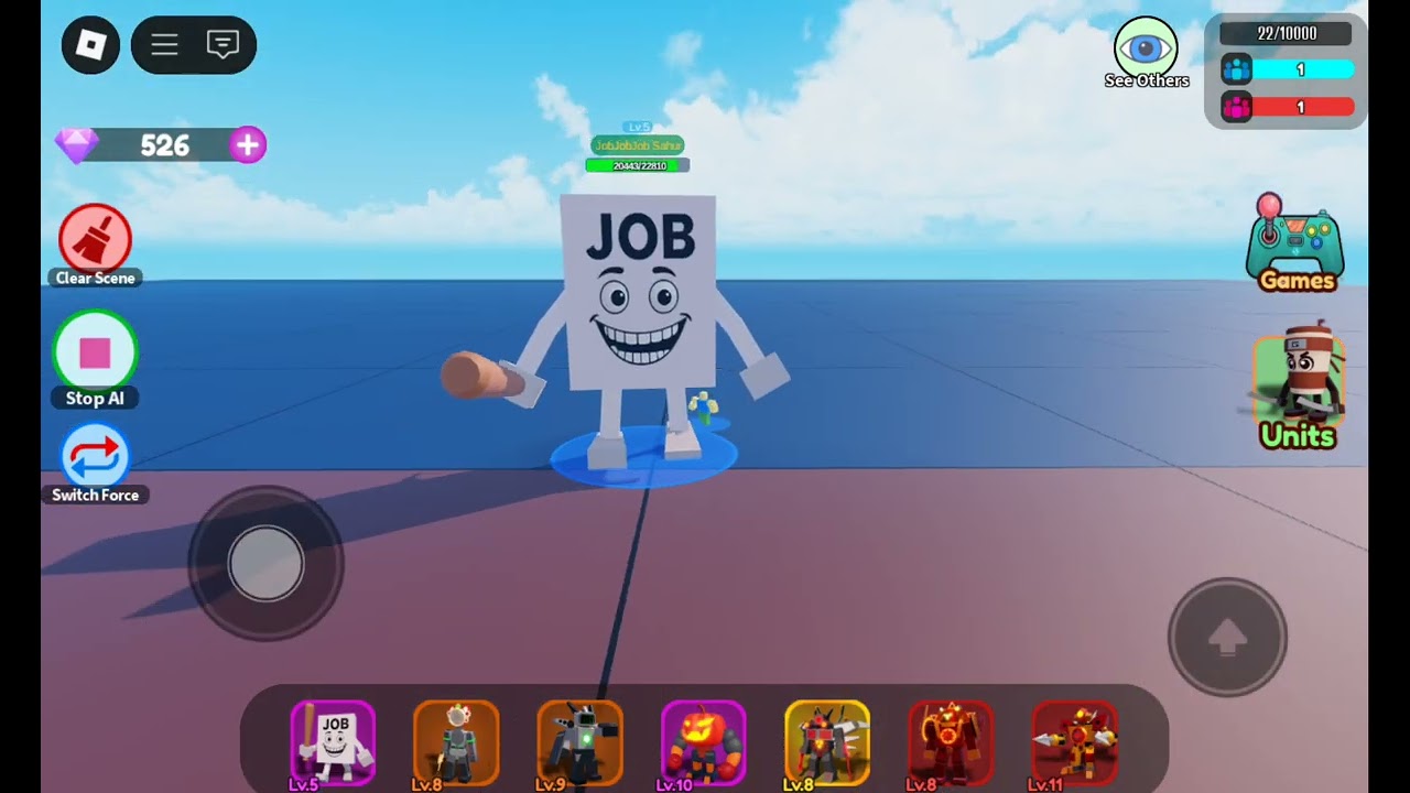 Job job job sahur showcase- brainrot vs mecha