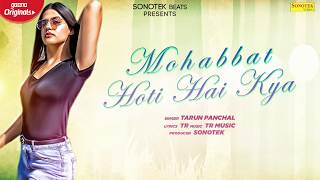 Mohabbat Hoti Hai Kya | | Pranjal Dhaiya | Tarun Panchal | New Hindi Song | Sonotek Beats 2020
