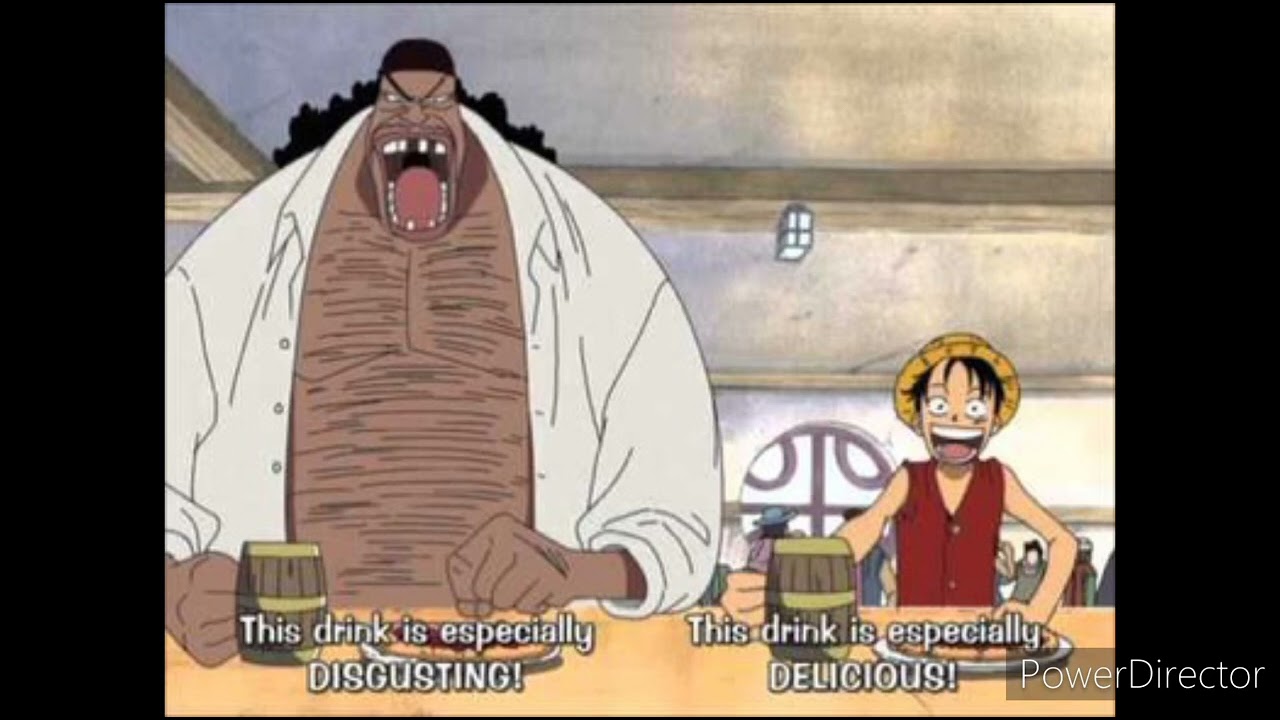 One Piece Nostalgie Episode 147 La Scene Du Bar Et La Morale De Barbe Noire Youtube