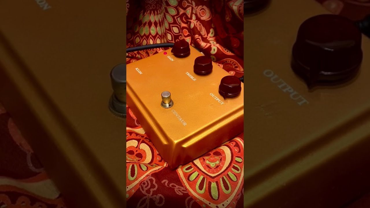 KLON CENTAUR(GAIN=0) + Two-Rock Studio Pro 22(Crunch) - YouTube