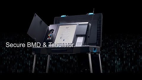 Smartmatic Premium Voting Machine - Accessible. Intuitive. Transparent.