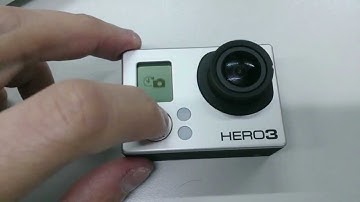 GoPro Hero3 freezes at startup, default in Time Lapse mode