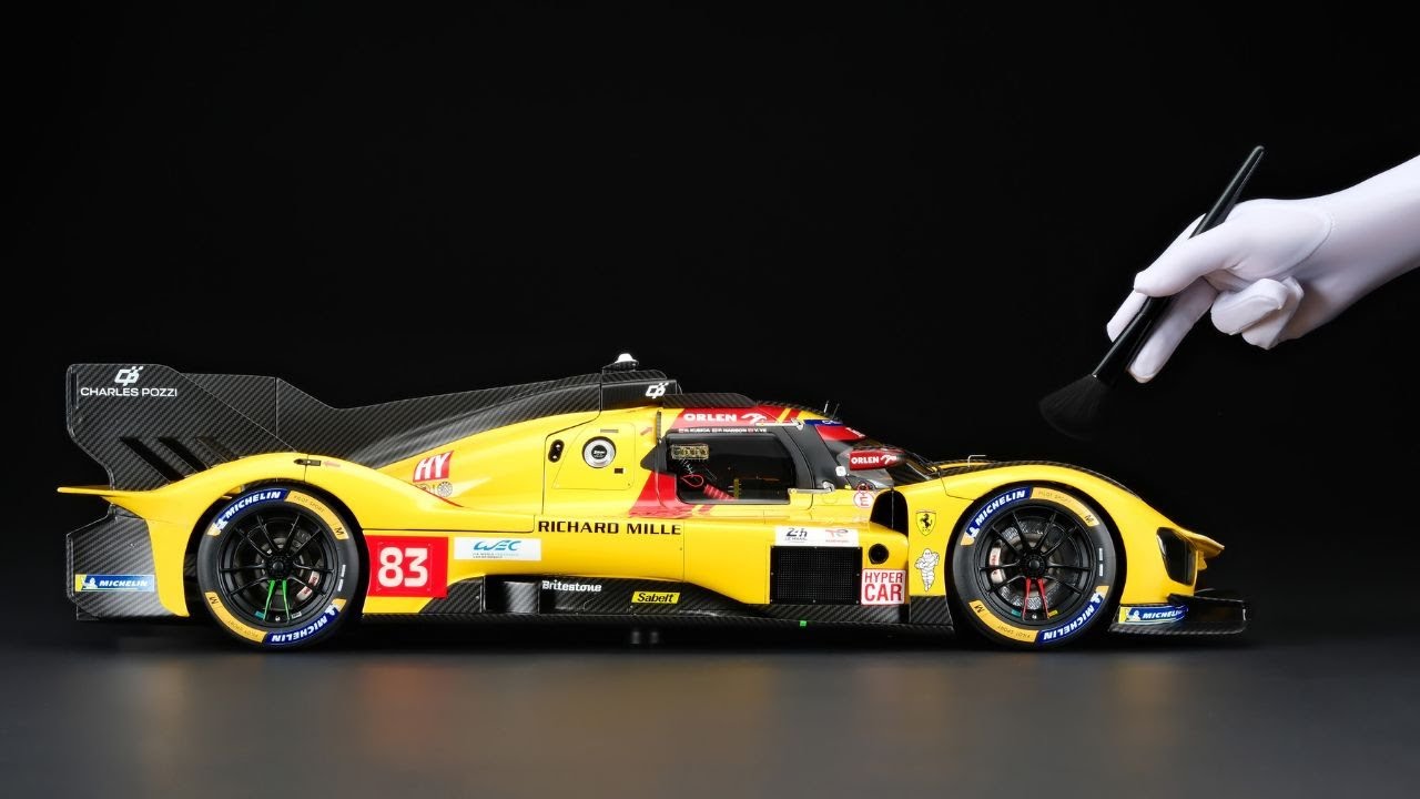 The 2025 Le Mans Winning Ferrari 499P at 1:8 scale - YouTube